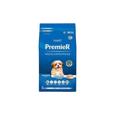 Ração Premier Raças Específicas Lhasa Apso para Cães Filhotes sabor Frango 1kg