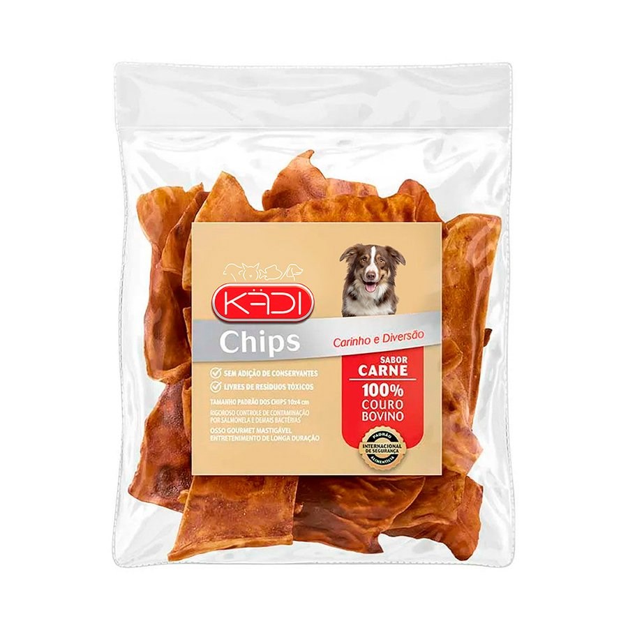 Petisco Kadi para Cães Chips Sabor Carne