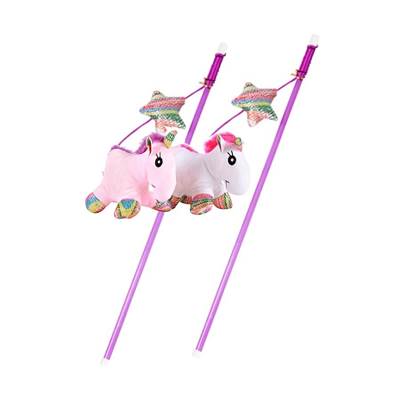 Brinquedo Pawise Varinha de Unicórnio para Gatos - Cores Sortidas U