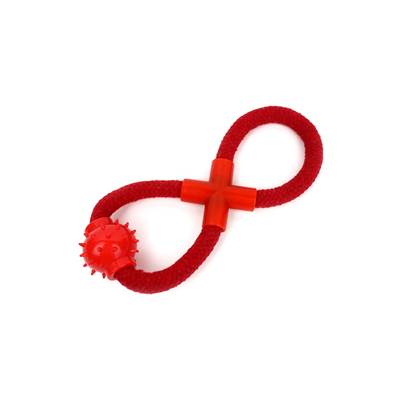 Brinquedo para Cães Spike Corda Inifinity com Bola U