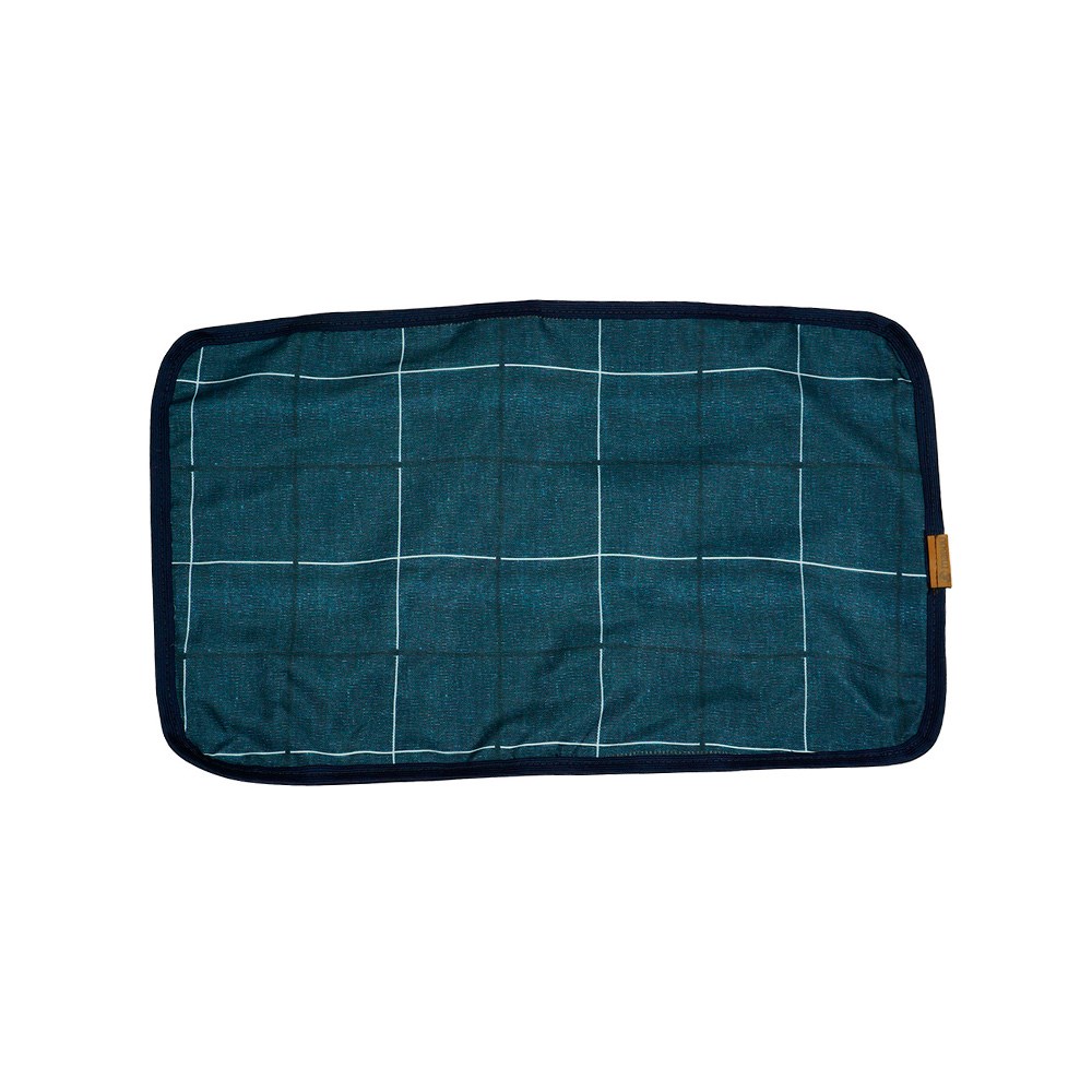 Jogo Americano Mabuu Pet Abstrato Azul para Cães e Gatos