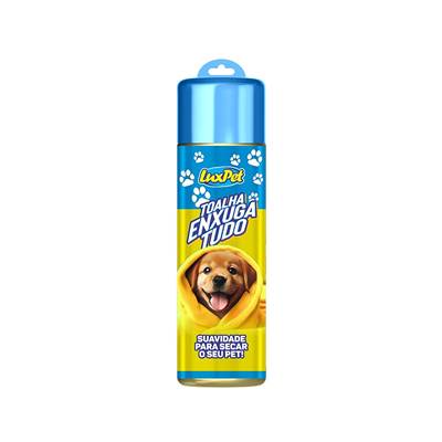 Toalha LuxPet Enxuga Tudo para Cães e Gatos U