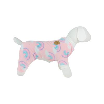 Macacão Bonito pra Cachorro Soft Arco-Irís para Cães P