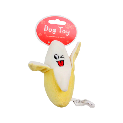 Brinquedo Pawspals Dog Toy Pelúcia Banana para Cães U