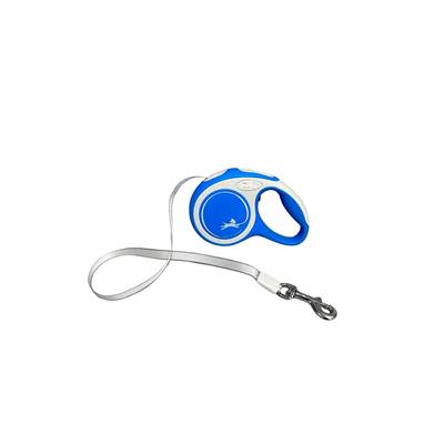 Guia Fita New Comfort Flexi para Cães Azul