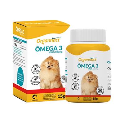 Suplemento Alimentar Ômega 3 Dog 500mg 15g