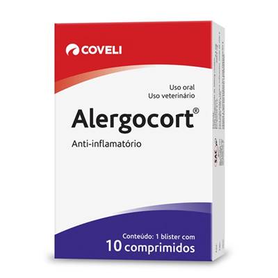 Anti inflamatório Alergocort 200mg 10 comprimidos