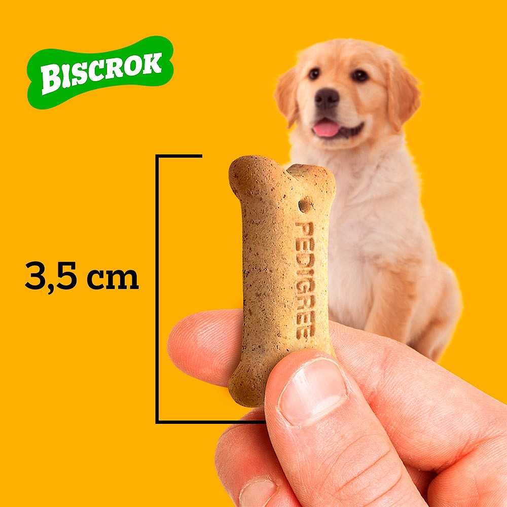 Biscoito Pedigree Biscrok para Cães Filhotes 