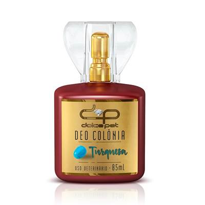 Deo Colônia Dolce Pet Turquesa para Cães e Gatos 85ml