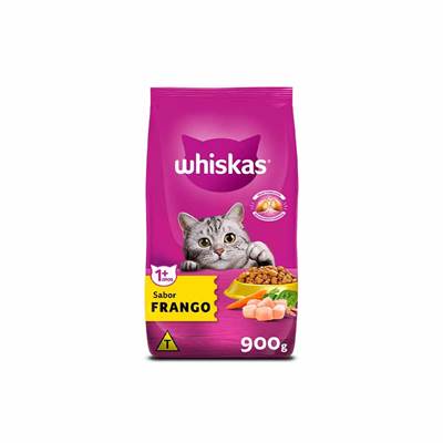 Ração Whiskas para Gatos Adultos Sabor Frango 10,1kg