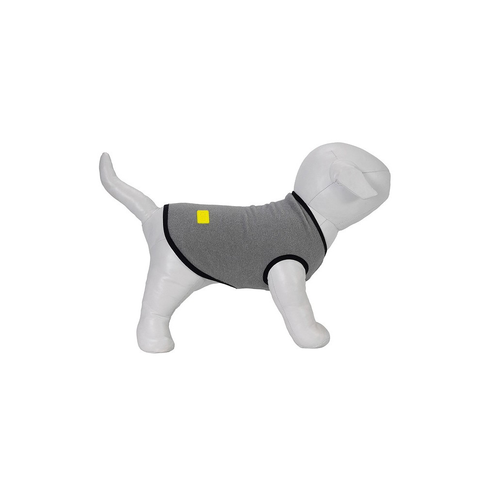 Casaco Urban Puppy Fleece Cinza para Cães e Gatos