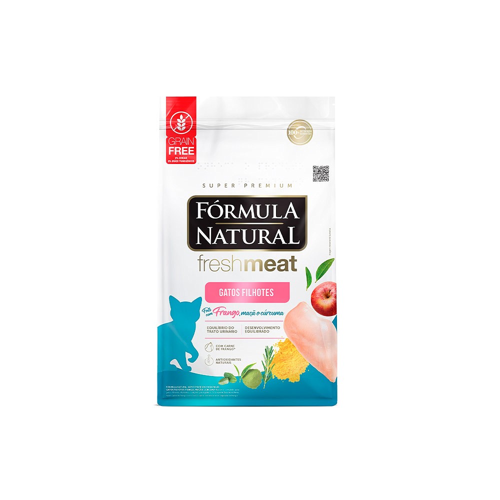 【NUTH'N NYCE】G-RAP フィメールG Ração Fórmula Natural Fresh Meat para Gatos Filhotes | Zee.Now