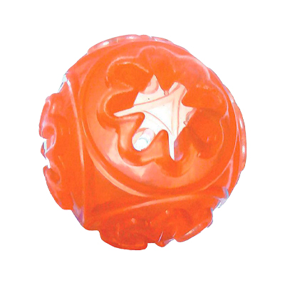 Brinquedo Chalesco Totóys Bola Snack Ball de Borracha para Cães U