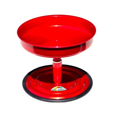 Comedouro Vida Mansa Au Au Vermelho para Cães 568ml