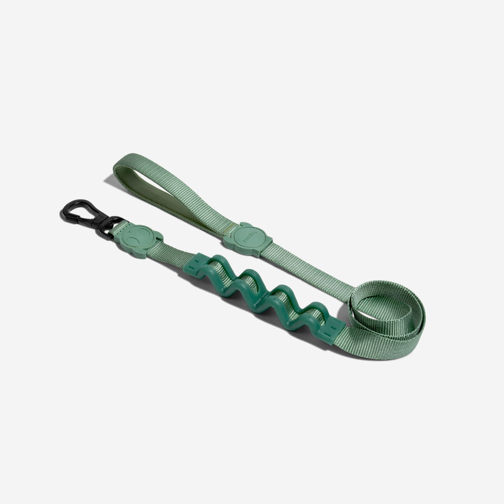 Guia com Amortecedor 2.0 para Cachorros Army Green | Imagem 0
