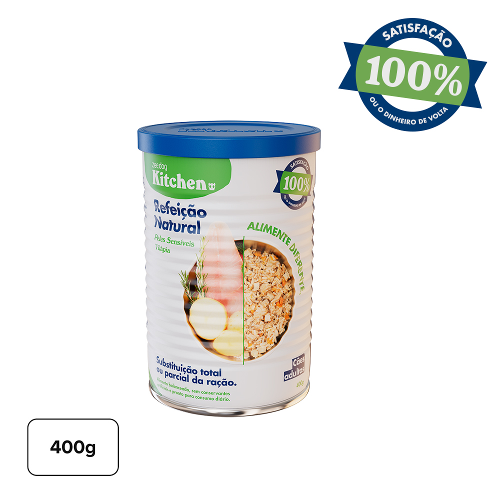 Lata Zee.Dog Kitchen para Cães de Peles Sensíveis - Refeição Natural