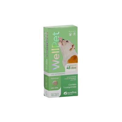 Antiparasitário Ourofino WellPet para Cães de 10,1 a 20 kg