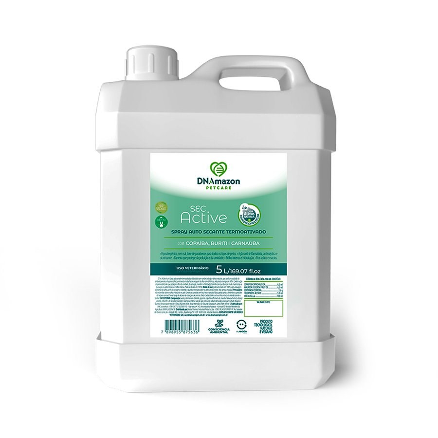 Spray Secante DNAmazon para Cães e Gatos