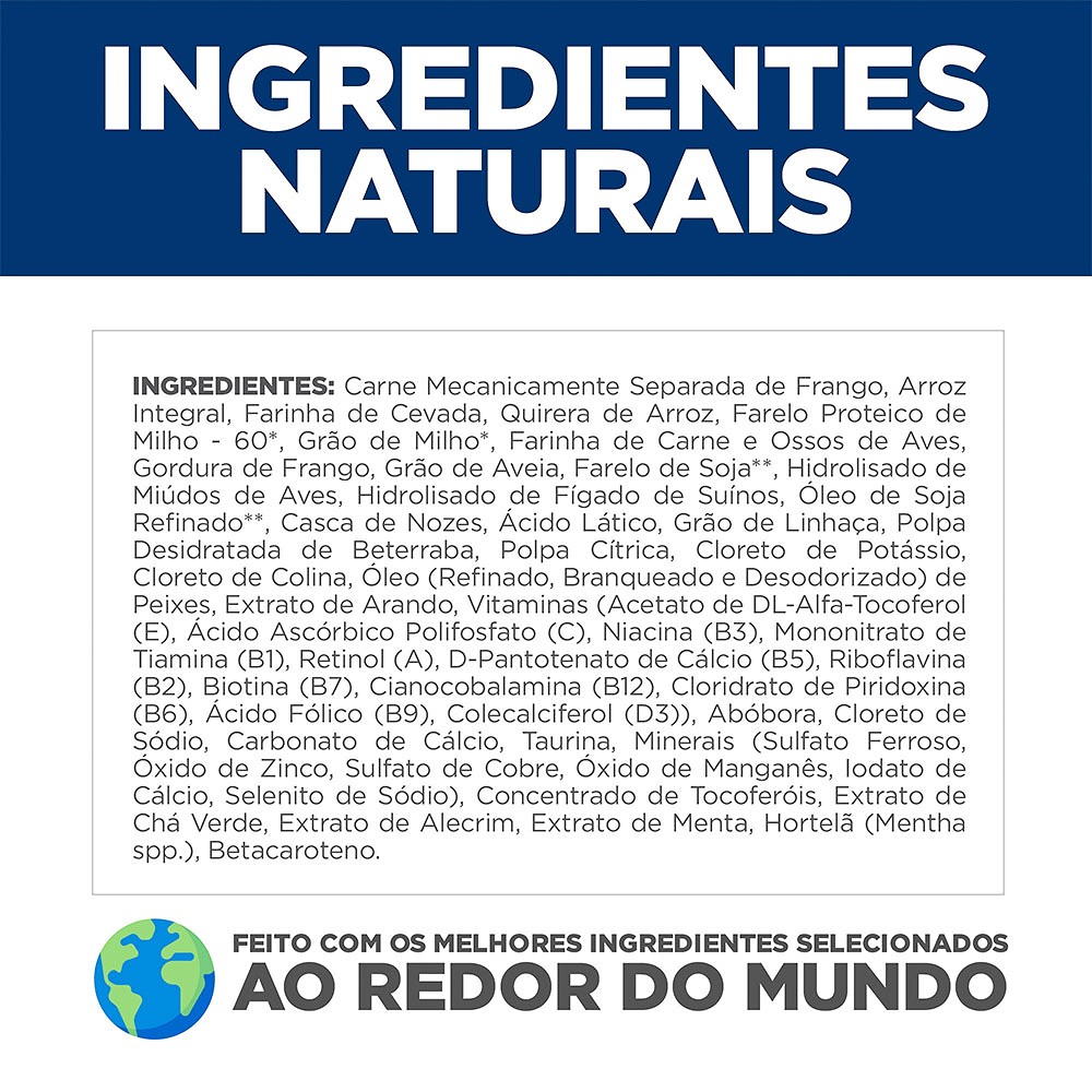 Ração Hill's Science Diet Digestão Perfeita Pequenos e Mini para Cães Adultos sabor Frango