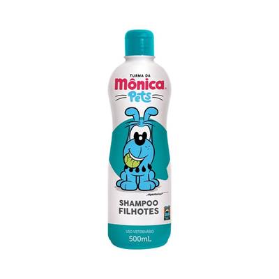 Shampoo Turma da Mônica Pets para Cães e Gatos Filhotes 500ml