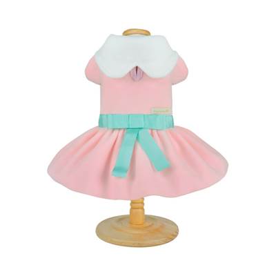 Vestido Bonito pra Cachorro Soft Rosa para Cães G
