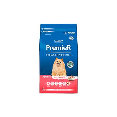 Ração Premier Raças Específicas Spitz Alemão para Cães Adultos sabor Frango 1kg