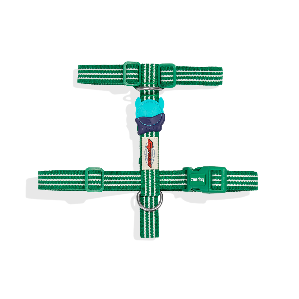 Peitoral para Cachorros H Velvet Vibes Vert