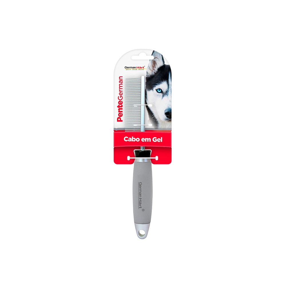 Pente Gel para Cães e Gatos com 40 Dentes Germanhart