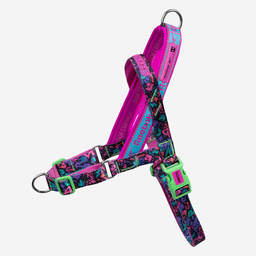 PSA9 AR 50枚 ② Peitoral Antipuxão SofterWalk para Cachorros Reebok Aerobic | Zee.Dog