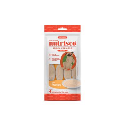 Snack Cremoso Nutrisco Sabor Frango para Cães 56g