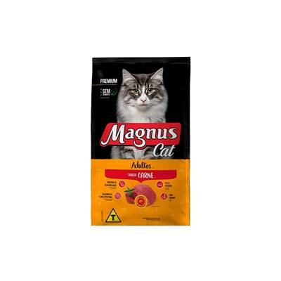 Ração Magnus sabor Carne para Gatos Adultos 2,5kg