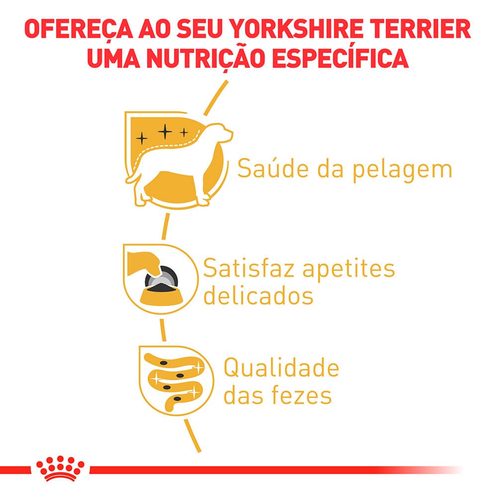 Ração Royal Canin Sachê para Cães Adultos da Raça Yorkshire  