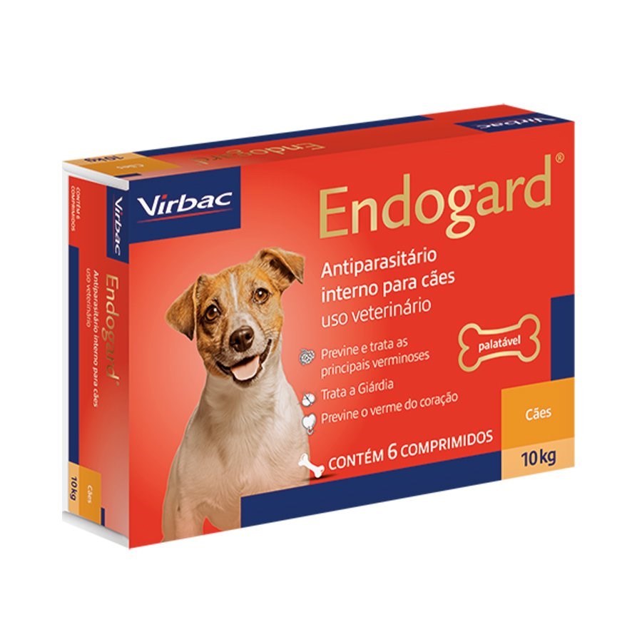 Vermífugo Endogard para Cães até 10kg
