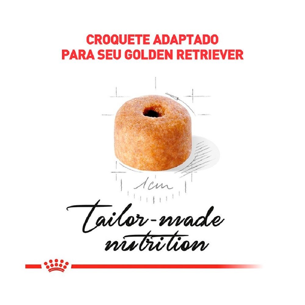 Ração Royal Canin Puppy para Cães Filhotes da Raça Golden Retriever