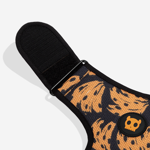 Peitoral para Cachorros Air Mesh Ajustável FARM Rio Bossa Banana | Zee.Dog