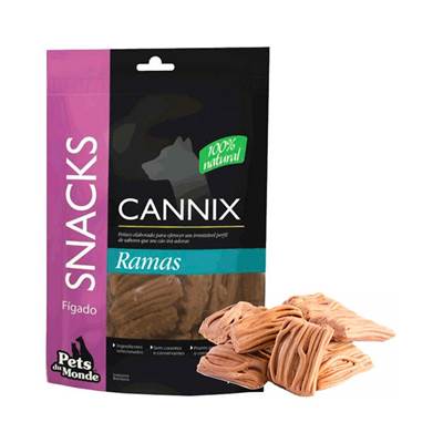 Petisco Cannix Ramas de Fígado 150g