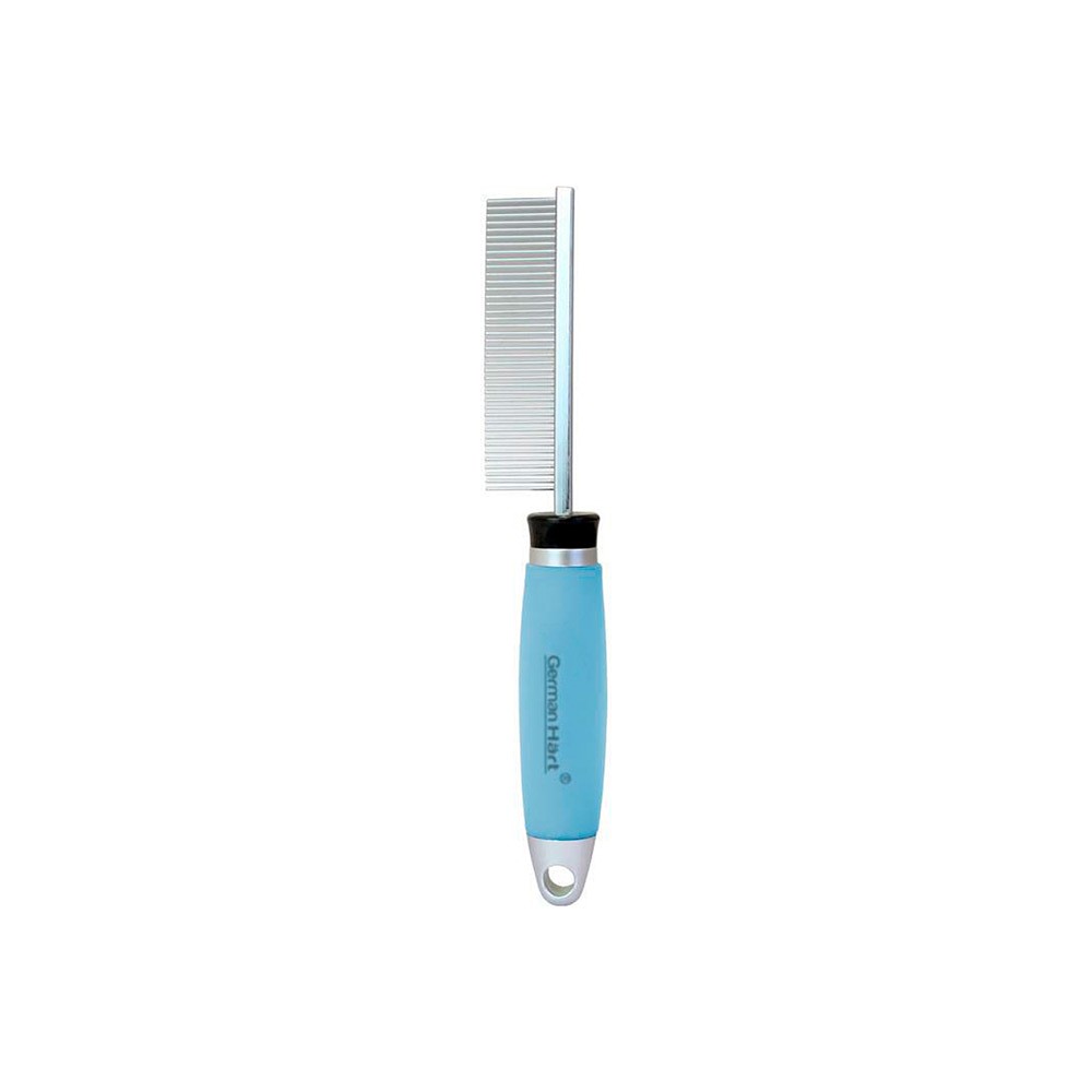 Pente Fino Germanhart 40 Dentes Gel Azul para Cães e Gatos