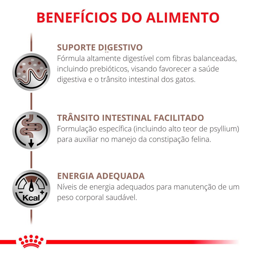 Ração para Gatos Adultos Royal Canin Gastrointestinal Fibre Response Feline - 1,5kg