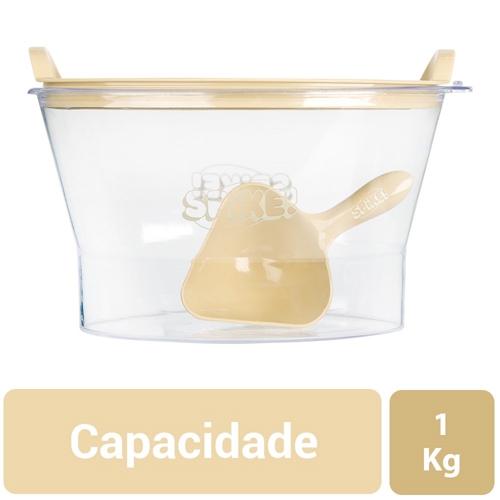 Porta Ração Spike Argila para Cães e Gatos