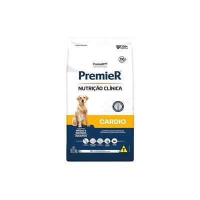 Ração Premier Nutrição Clínica Cardio para Cães de Porte Médio e Grande 10,1kg