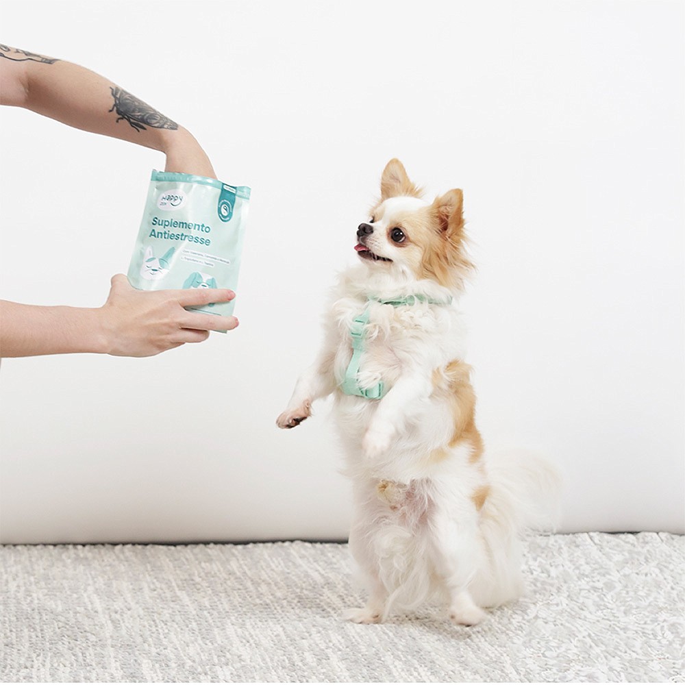 Suplemento Happy Zen Antiestresse para Cães 