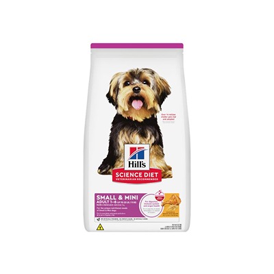 Ração Hill's Science Diet para Cães Adultos Pequenos e Mini sabor Frango