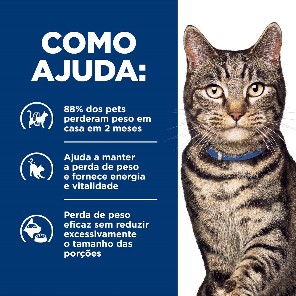 Ração Hill's Prescription Diet Metabolic para Gatos