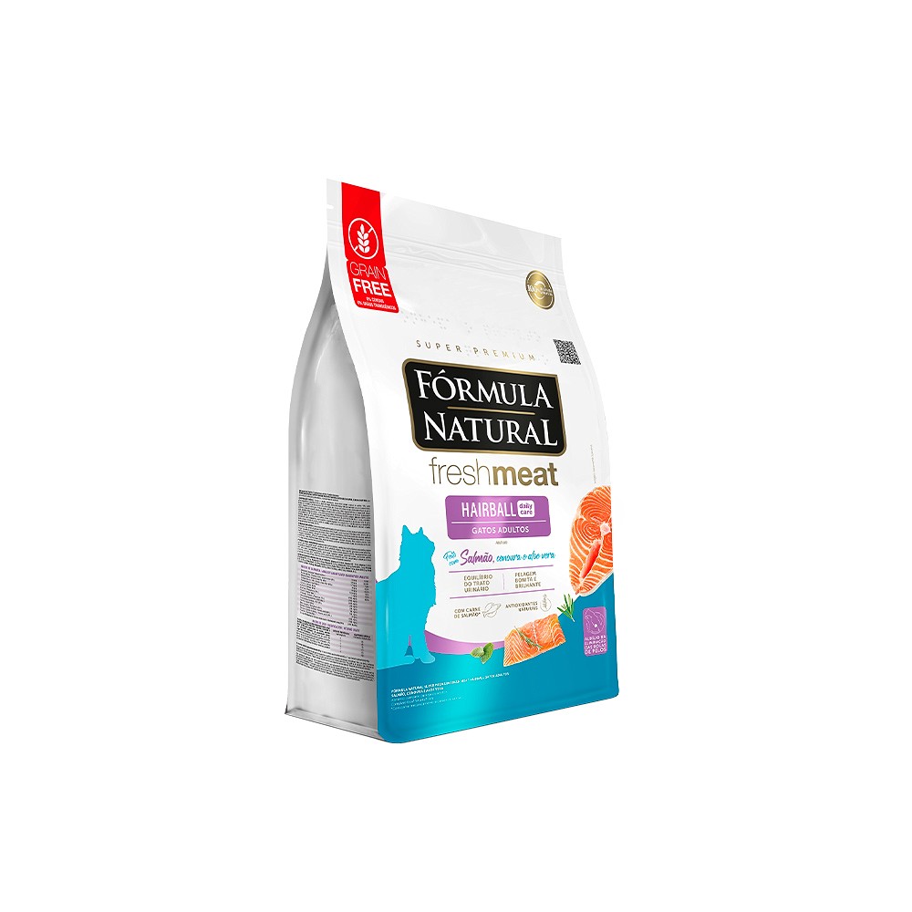 Ração Fórmula Natural FreshMeat para Gatos Adultos Sabor Salmão