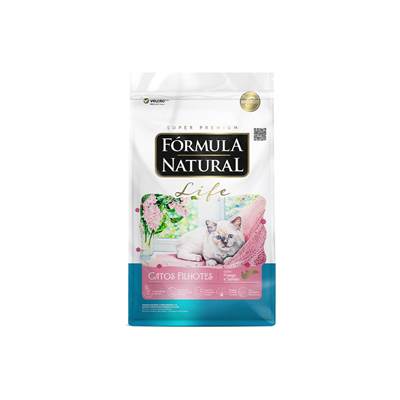 Ração Fórmula Natural Life para Gatos Filhote Sabor Frango e Salmão 7kg