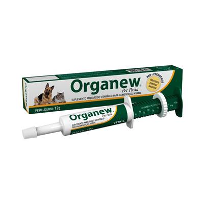 Suplemento Organew Pet Pasta 12g