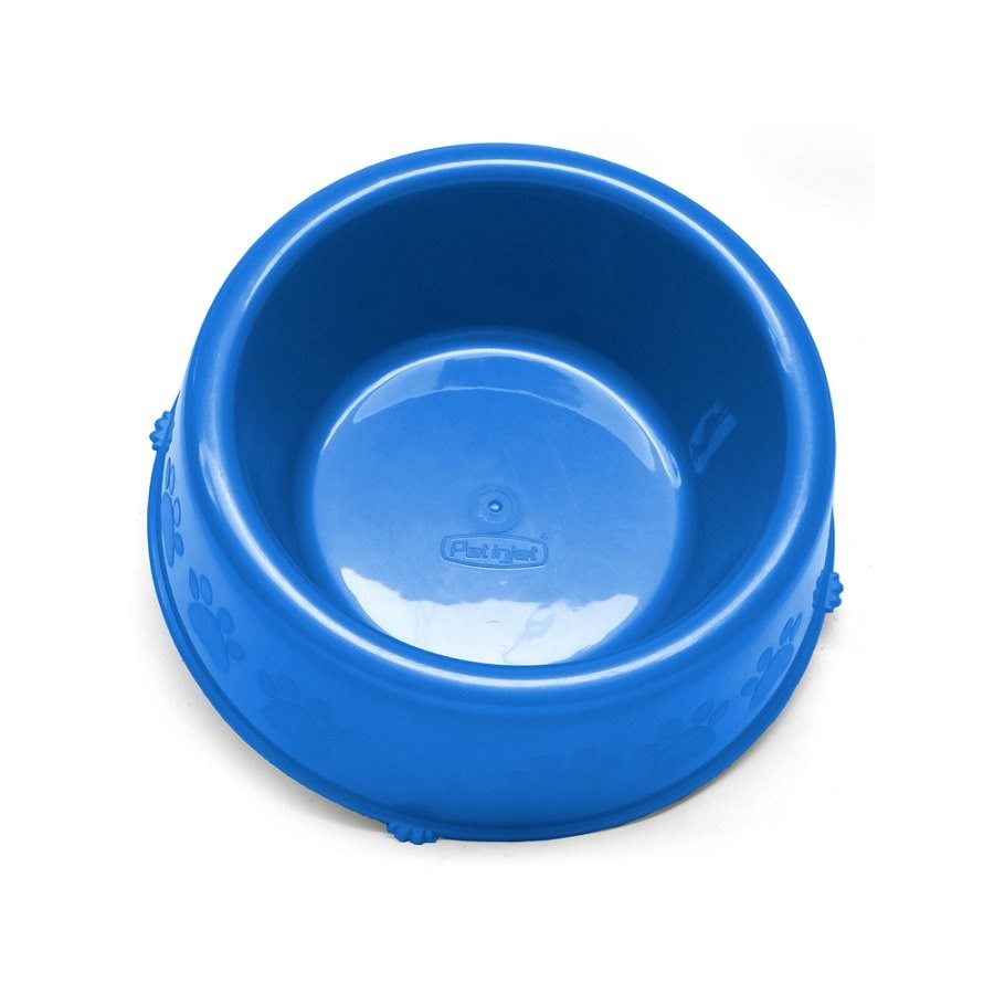 Comedouro Pet Injet Pata Azul para Cães Filhotes - 300ml
