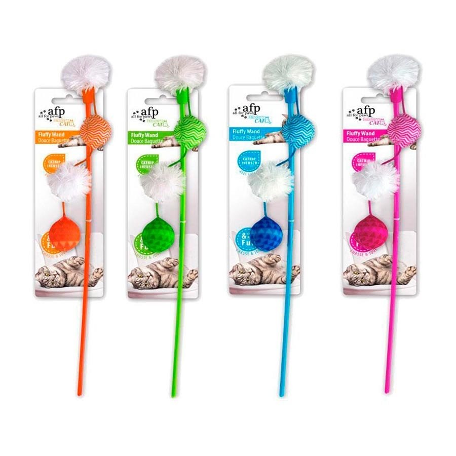 Brinquedo All For Paws Cat Fluffy Wand para Gatos