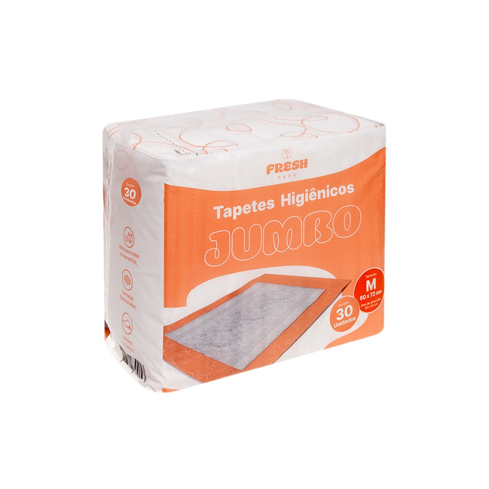 Tapete Higiênico Fresh Pads Jumbo Médio