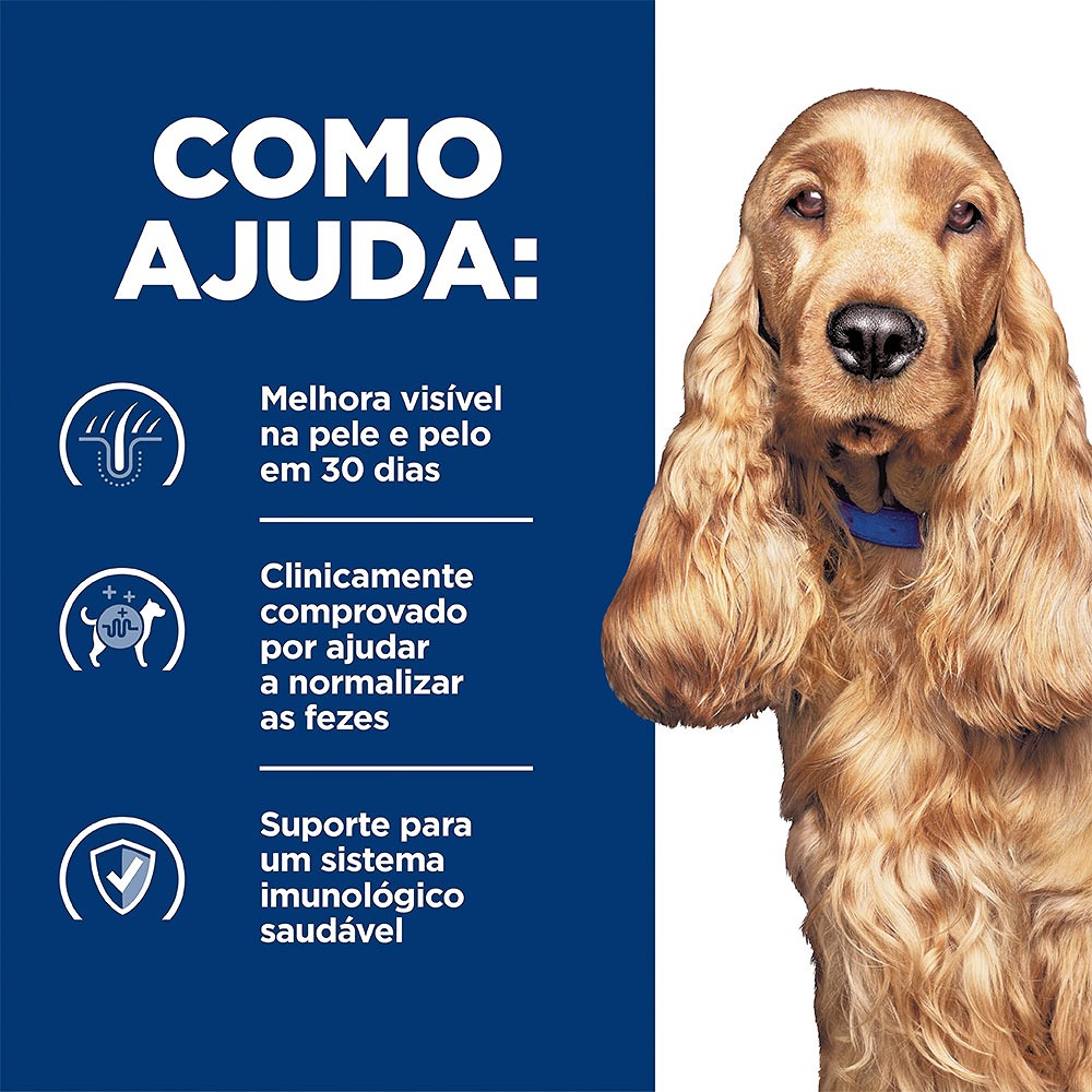Ração Hill's Prescription Diet Z/D para Cães Adultos - Alergia ou Intolerância Alimentar 